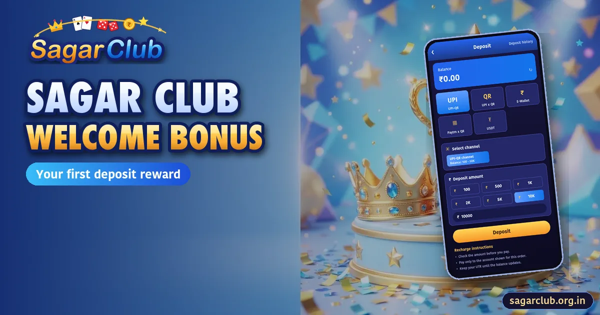 Sagar Club Welcome Bonus: What to Check Before You Claim